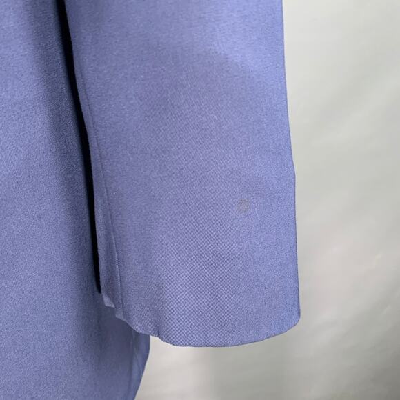 ASTOR & BLACK Size 44 Blue Contrast Stitch Single Breasted Notch Lapel Suit - Picture 11 of 16